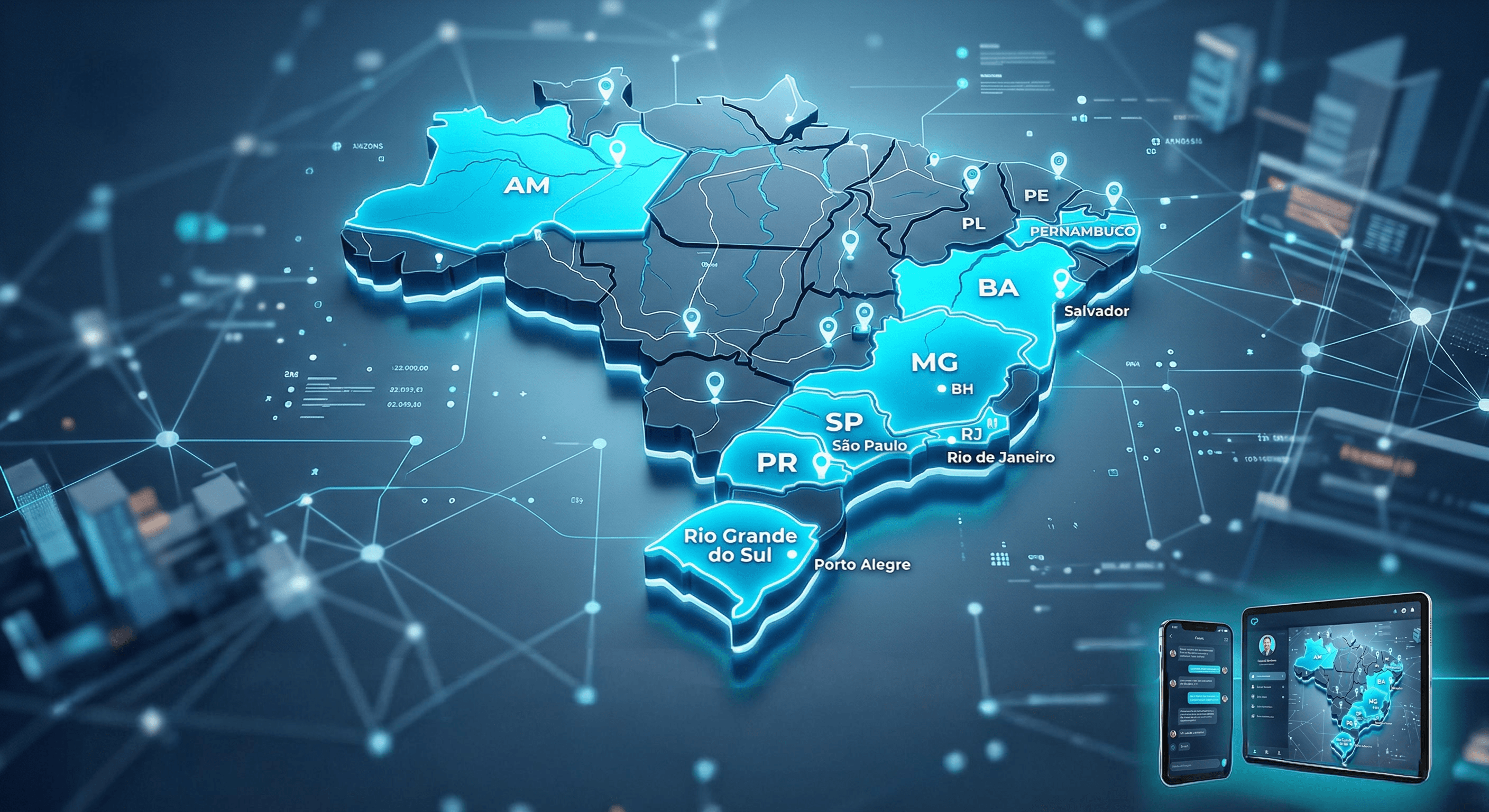 Dashboard NewPolit - Plataforma de comunicação política